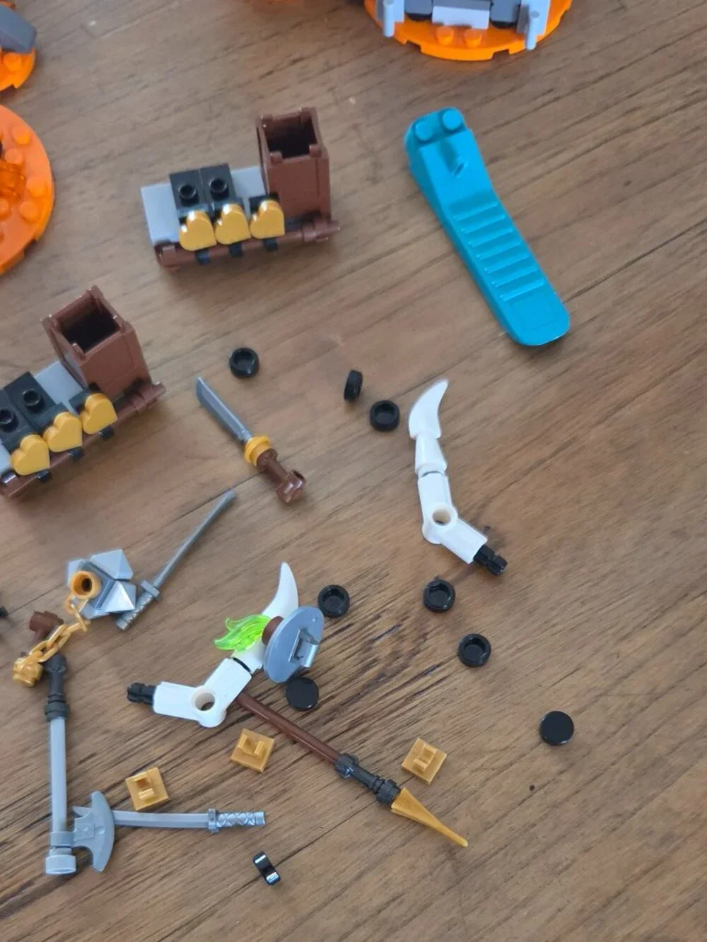LEGO 71721 Skull Sorcerer's Dragon Ninjago Incomplete